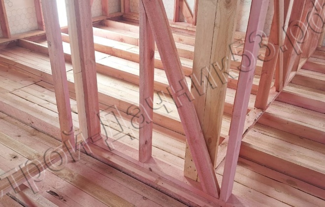 4 Каркасный дом Д-139, 8х7м, 62 М², Московская область, Сергиево  Посадский район, ДНТ Удачное (18)